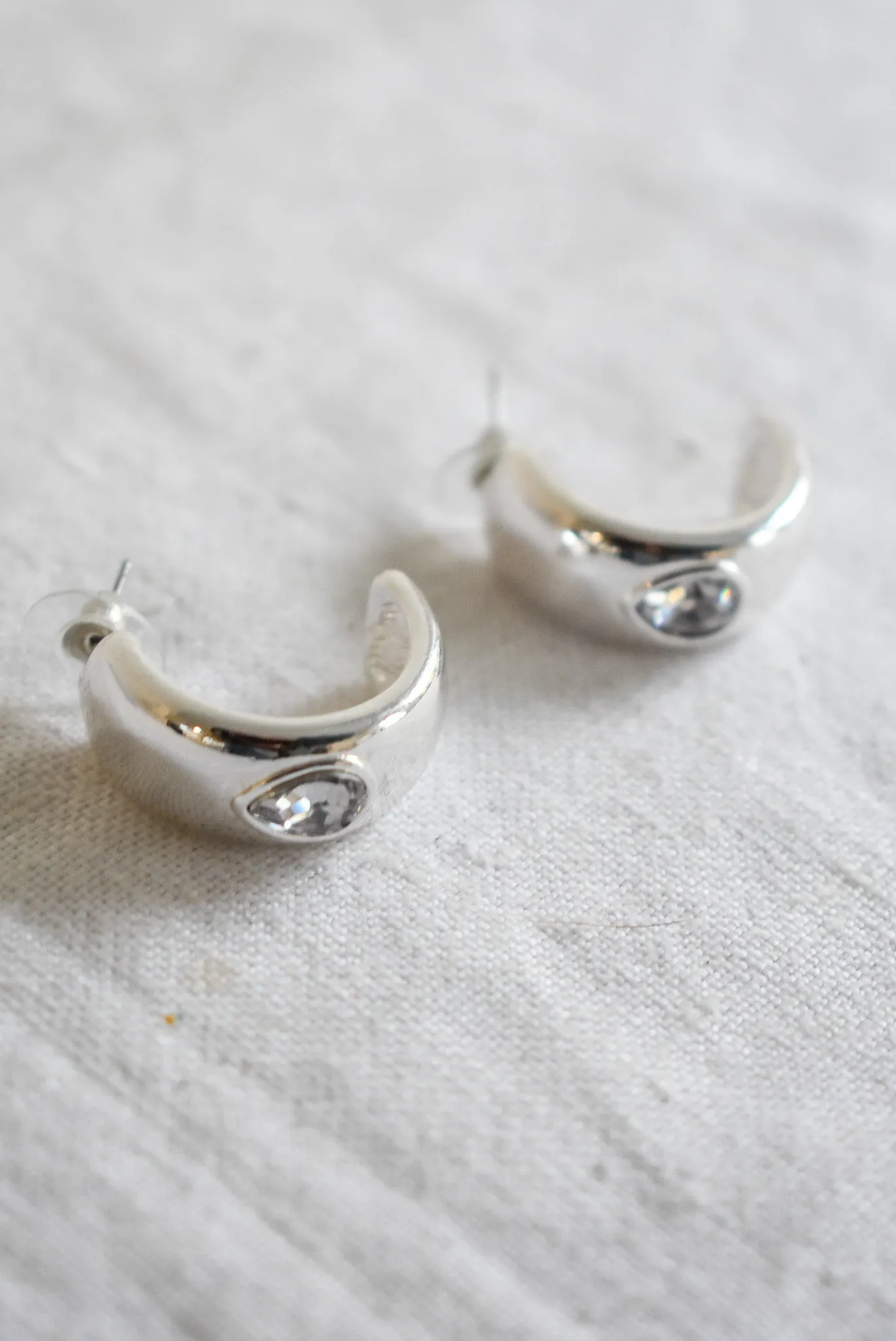Chunky half hoops