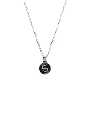 Corrugated Pendant Necklace