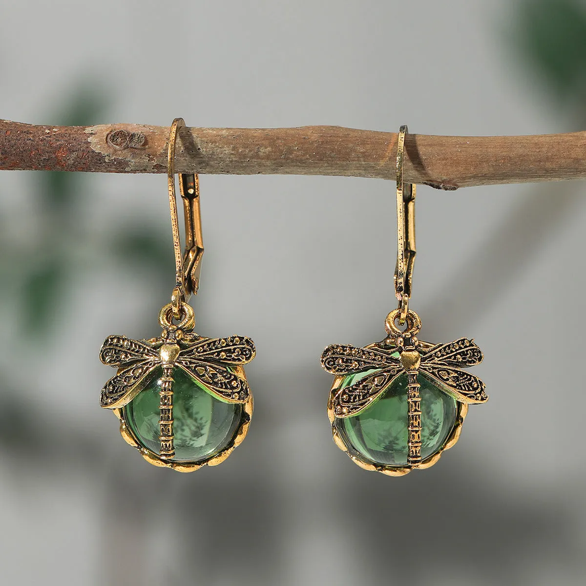 Fashion Retro Dragonfly Earrings
