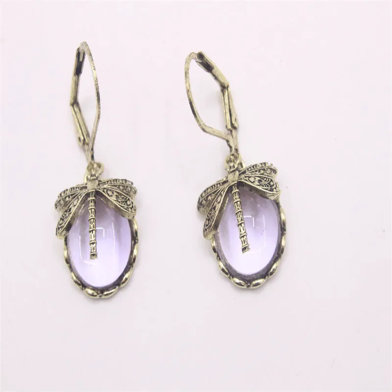 Fashion Retro Dragonfly Earrings