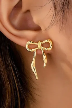 Hypoallergenic Bow Earrings