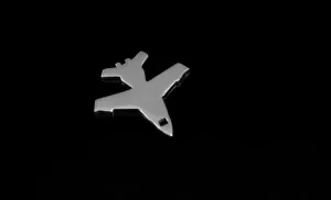 Jet Plane Earring Pendant