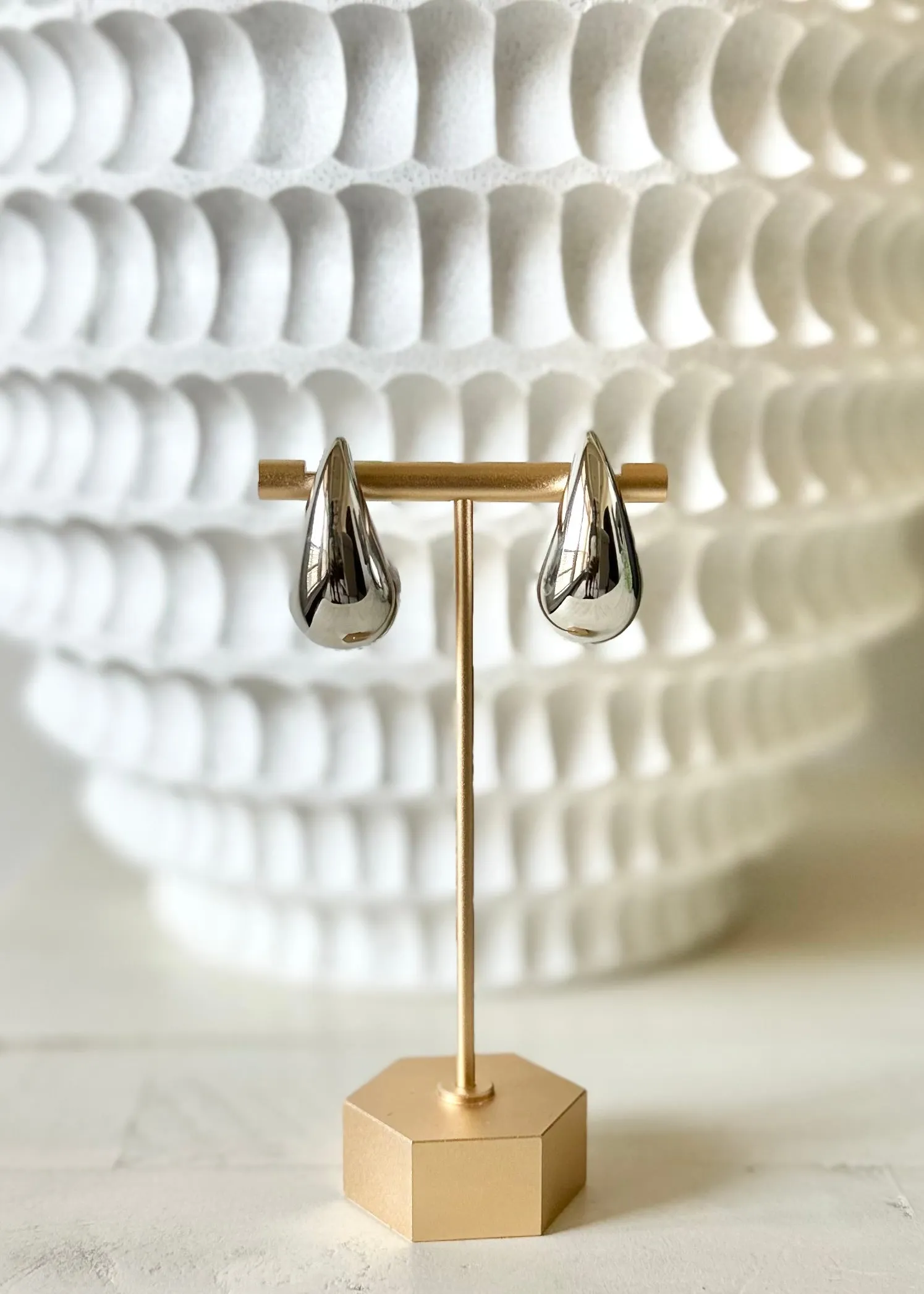 The Drop Earrings (Silver)
