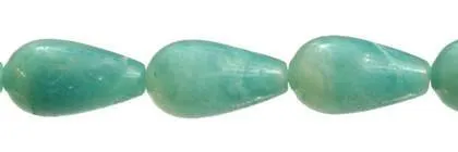 Wholesale Amazonite Bead Drop Shape Gemstones 12-20mm
